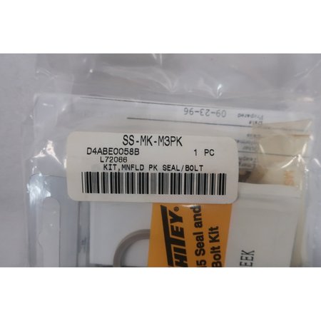 Whitey Ss-Mk-M3Pk Seal And Bolt Kit Valve Parts And Accessory SS-MK-M3PK